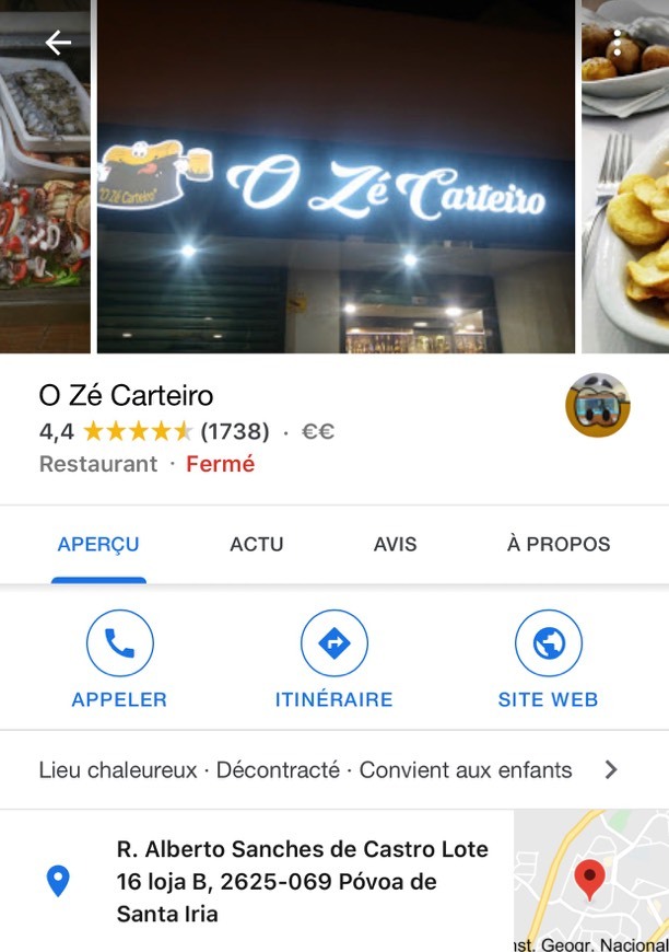 Restaurants O Zé Carteiro