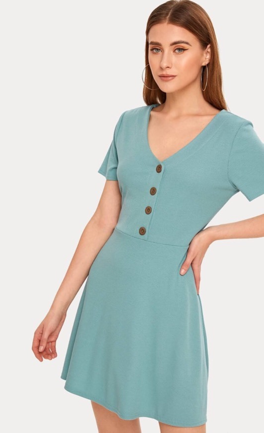 Social front tea dress