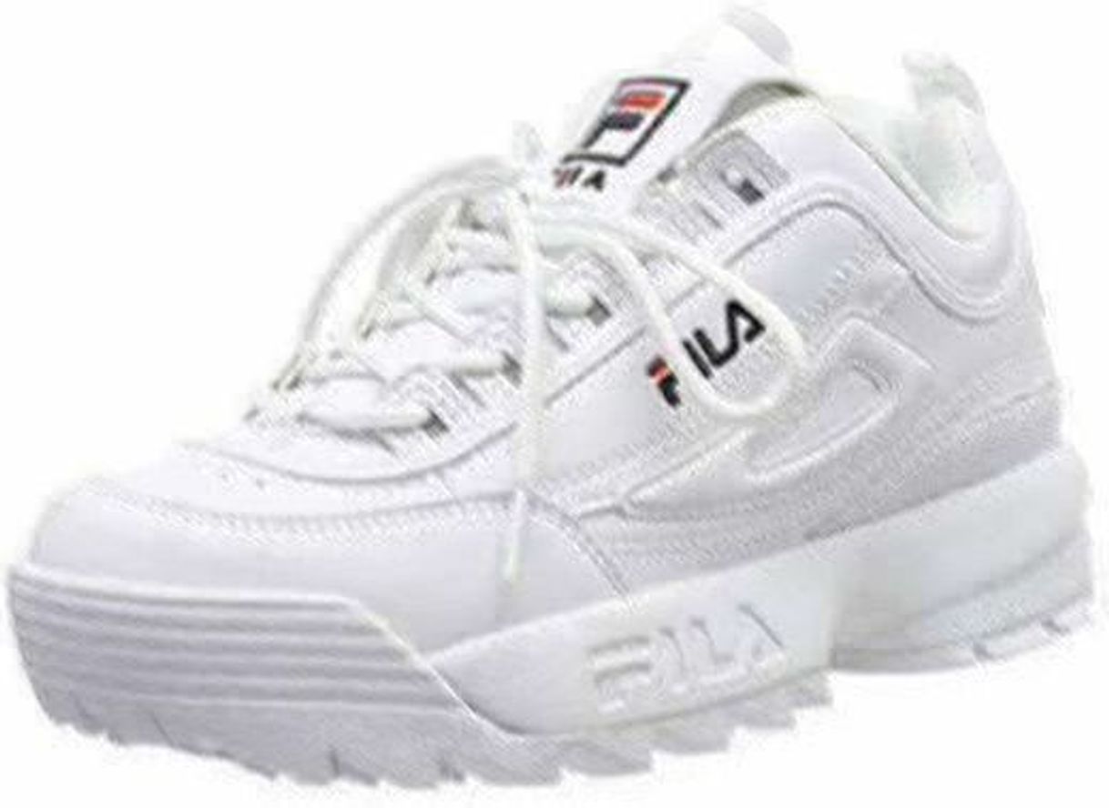 Social Fila Disruptor Low Wmn, Zapatillas para Mujer, Blanco