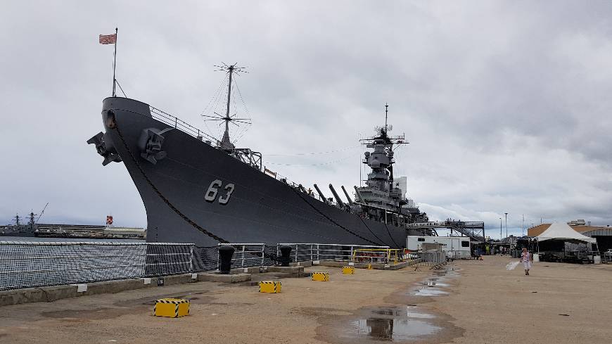 Place USS Missouri (BB-63)