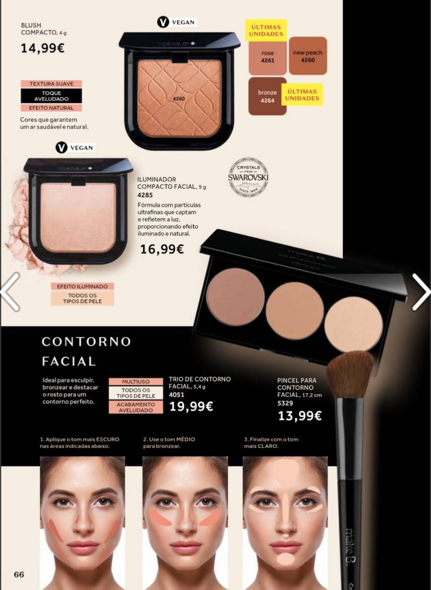 Producto Conjunto po e contorno facial top 