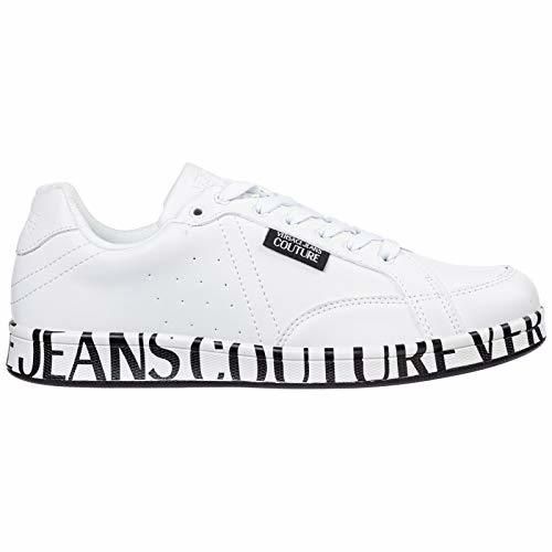 Versace Jeans Couture Sneakers, Zapatillas de Gimnasia para Hombre, Blanco