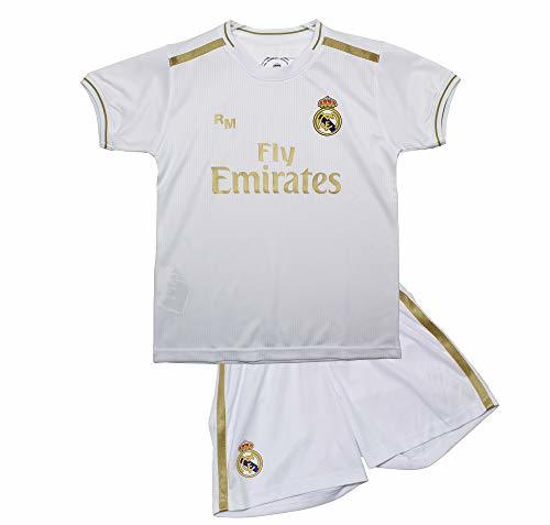 Producto Real Madrid Conjunto Camiseta y Pantalón Primera Equipación Infantil Producto Oficial Licenciado