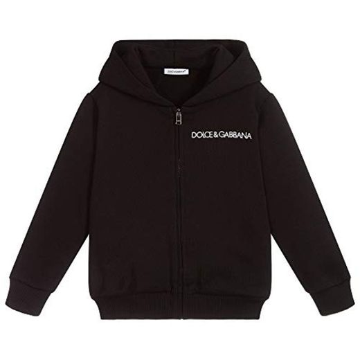 Dolce & Gabbana - Sudadera con capucha para niños Negro Negro