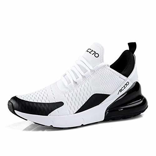 Moda Zapatillas Running Hombre Antideslizantes Ligeras Zapatillas de Correr Casual para Deportivas de