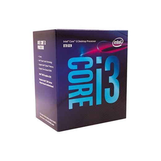 Intel Core i3-8100 3.6GHz 6MB Smart Cache Caja - Procesador