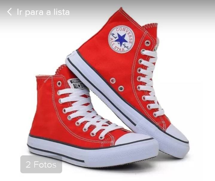 Fashion Converse Chuck Taylor All Star Hi, Zapatillas Altas Unisex adulto, Rojo