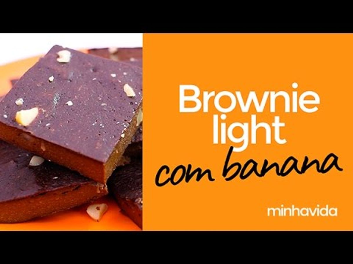 Fashion Brownie light com banana: receita de doce light e saudável - YouTube