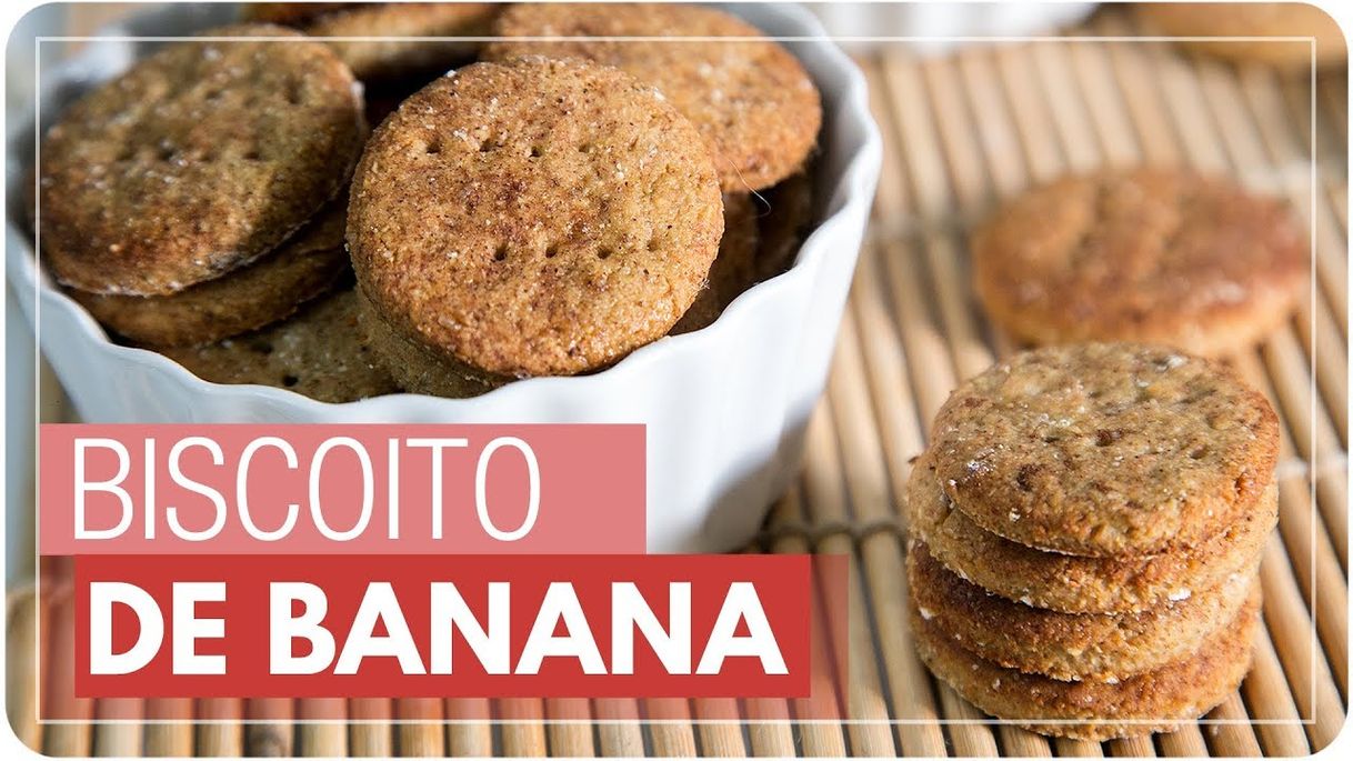 Fashion BISCOITO DE BANANA, AVEIA E MEL { sem açúcar} - YouTube