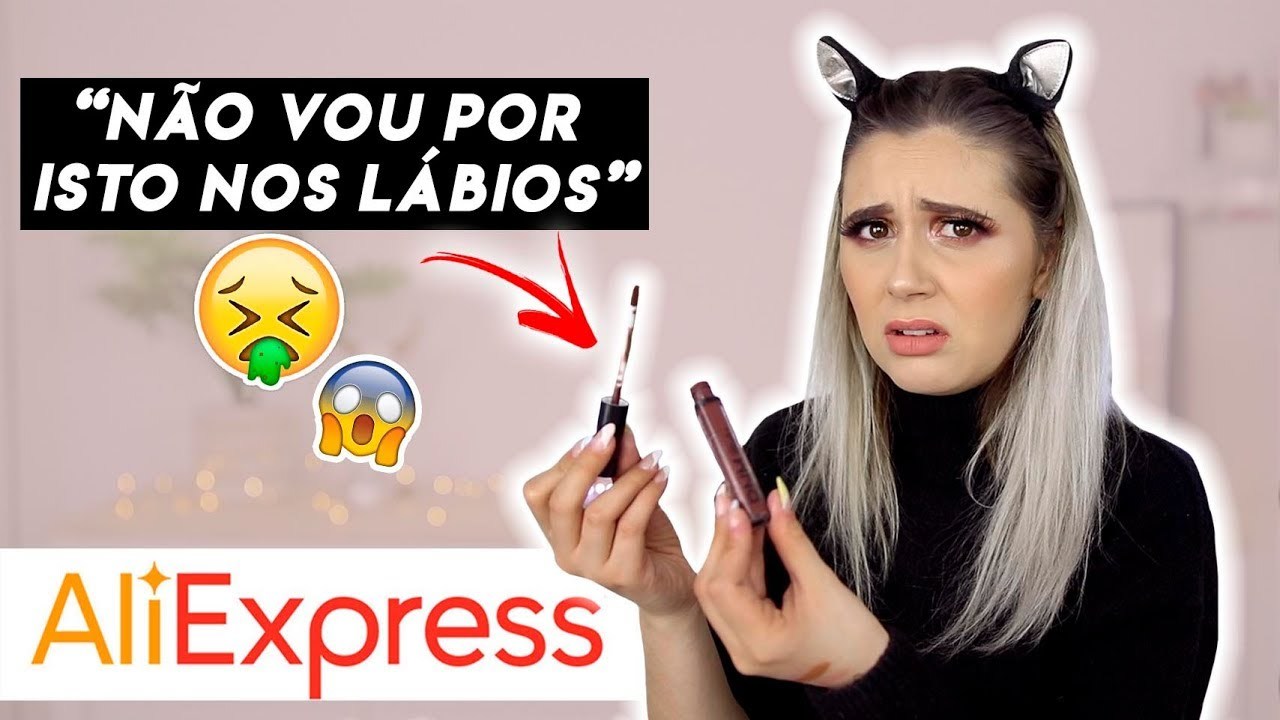 Moda EXPERIMENTEI MAQUILHAGEM DO ALIEXPRESS 2 - YouTube