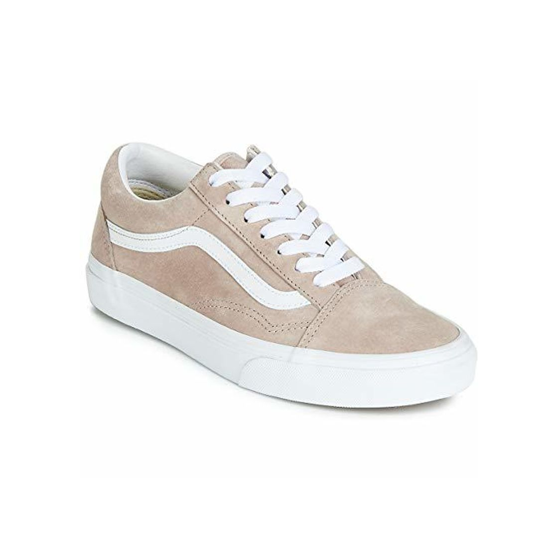 Zapatilla Chica Vans Old Skool Beige 38
