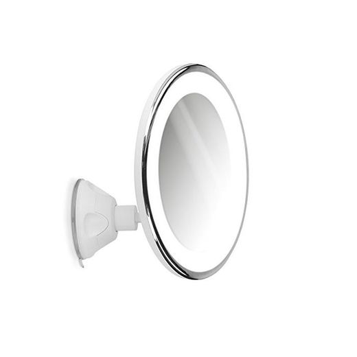 Navaris Espejo cosmético LED - Espejo Normal y con 10 aumentos