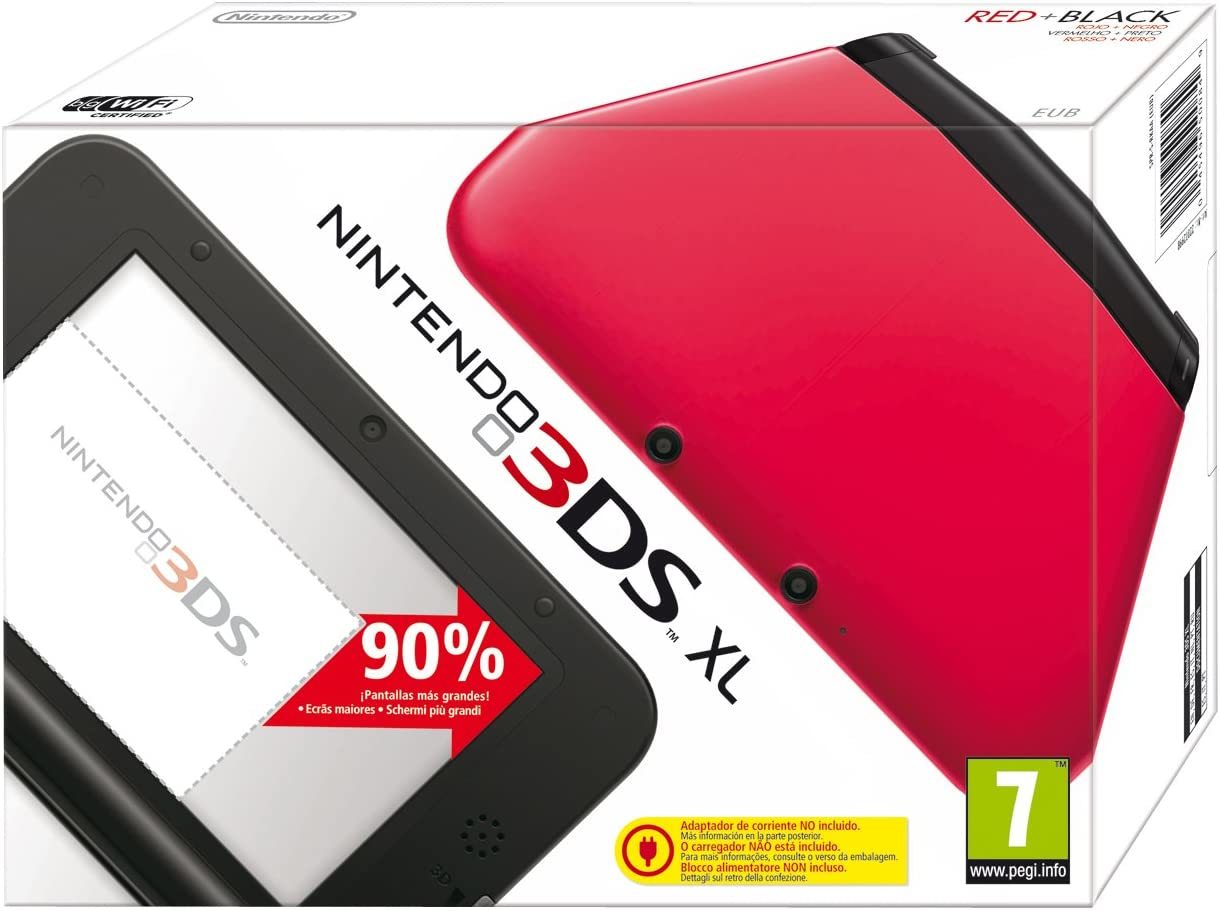 Moda Nintendo 3DS XL - Red/Black: Video Games - Amazon.com