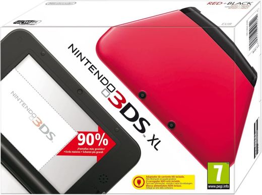 Nintendo 3DS XL - Red/Black: Video Games - Amazon.com