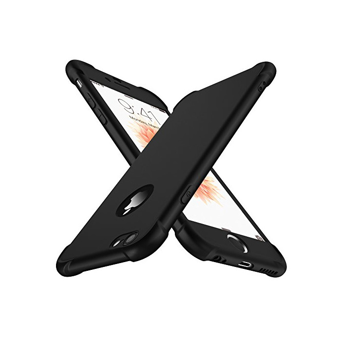 Social ORETECH Funda iPhone 6/6s, con [2X Protector de Pantalla de Vidrio Templado