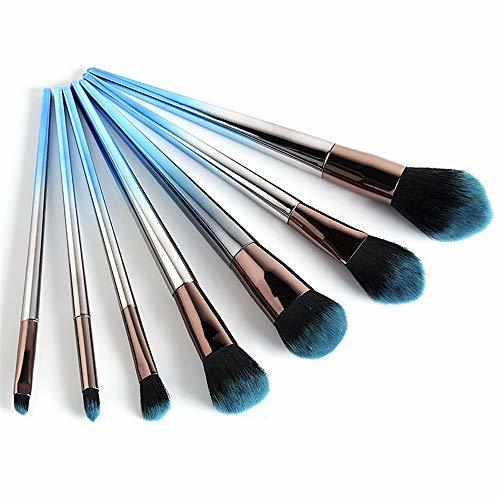Pinceles de maquillaje 7 piezas Pincel de maquillaje Herramienta de maquillaje de