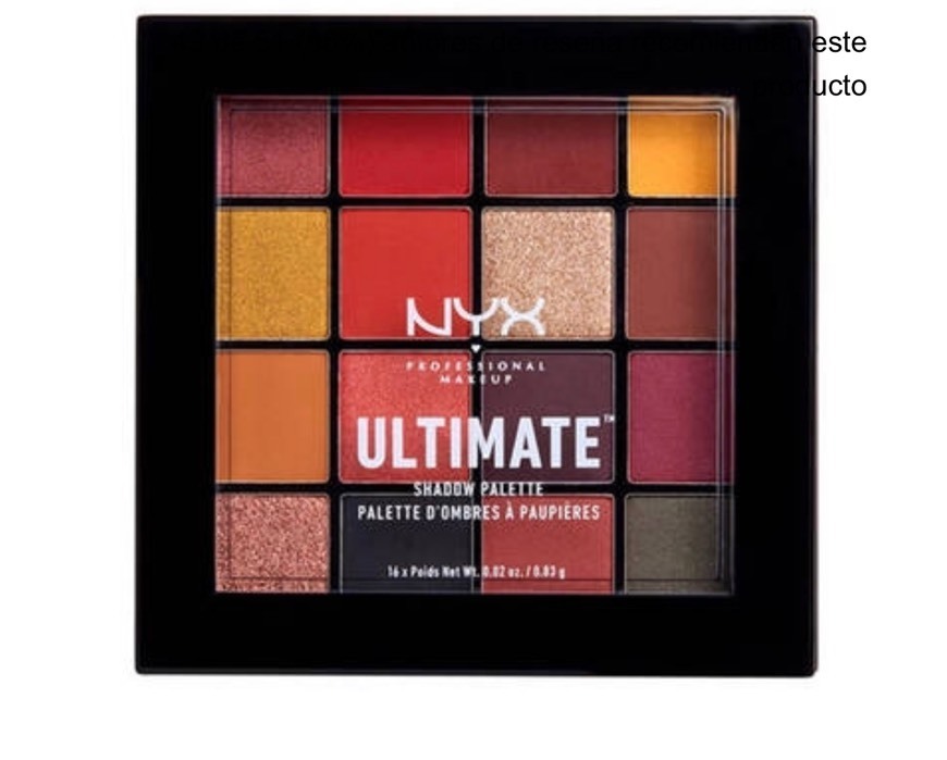 Fashion Paleta nyx