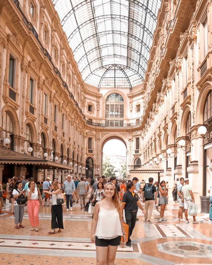 Lugar Galería Vittorio Emanuele II