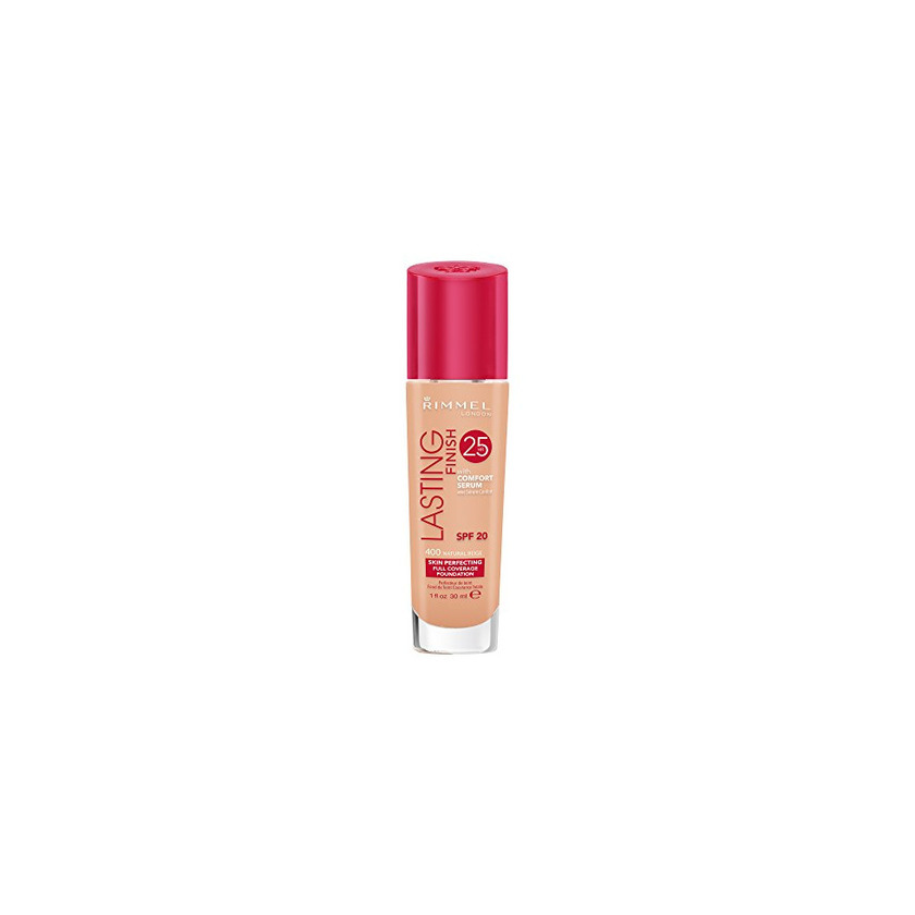 Beauty Rimmel London Lasting Finish Foundation 25H Base de Maquillaje Tono 400 Natural