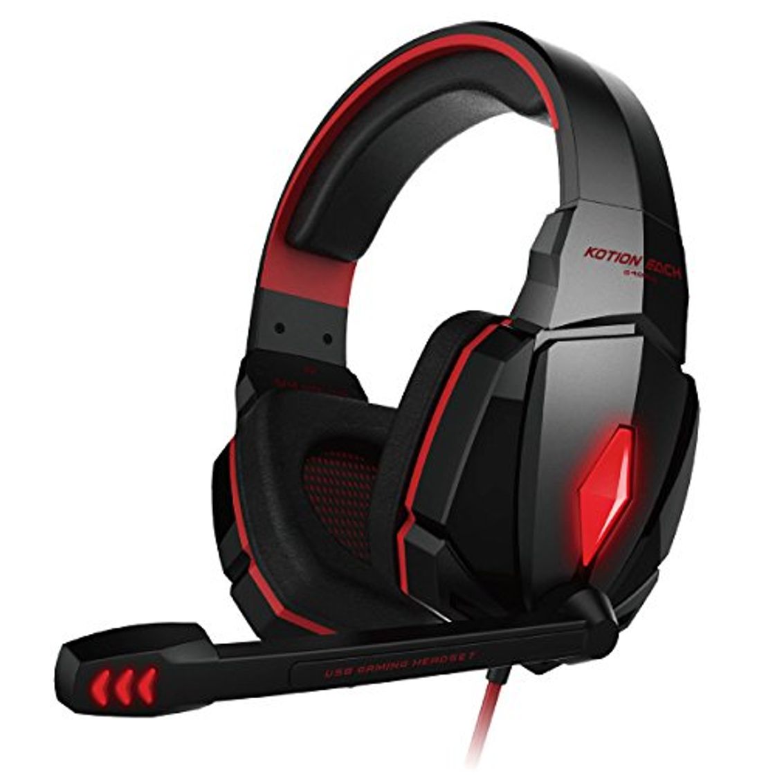 Productos KOTION EACH G4000C OverEar Stereo Gaming Auricular Gaming Headset – Cascos con Micro y