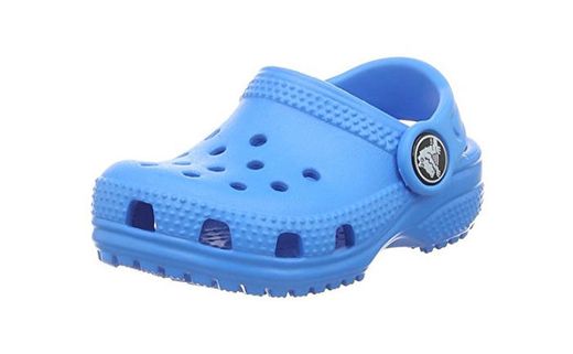 Crocs Classic Clog Kids Roomy fit Zuecos Unisex niños, Azul