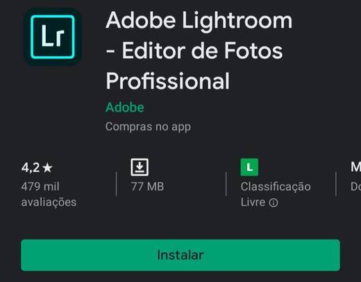 Adobe lightroom