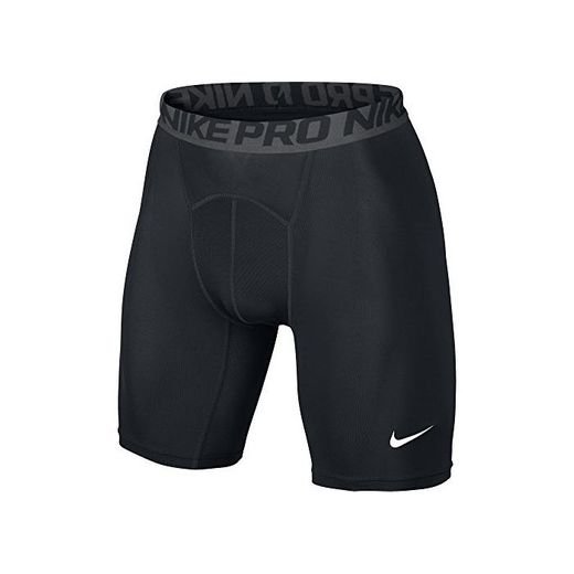 Nike Pro 6" - Pantalón corto para hombre, color Negro