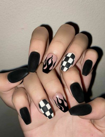 Nails Black 🖤💫