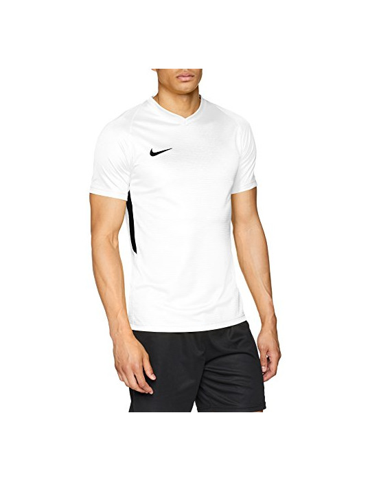 Fitness Nike M Nk Dry Tiempo Prem JSY SS Camiseta, Hombre, Blanco