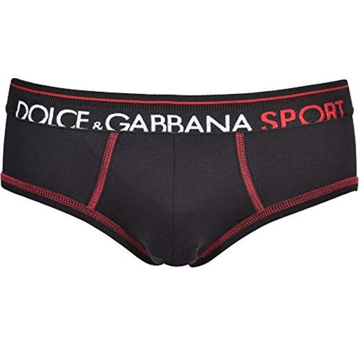 Dolce & Gabbana Deporte De Contraste Costuras De Brando De Los Hombres
