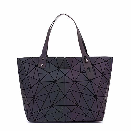 Producto 1 Pieza Bolsos de Mujer Bolso de Mano Geometría Bolsos Lentejuelas Espejo