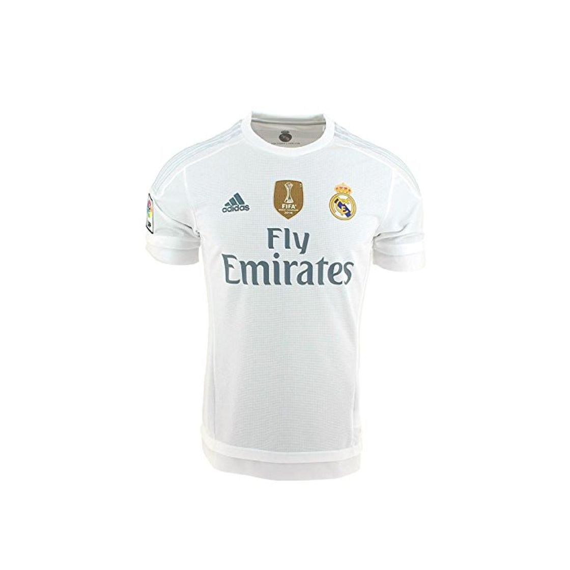 Social adidas Real H JSY YWC - Camiseta para niño, Color Blanco