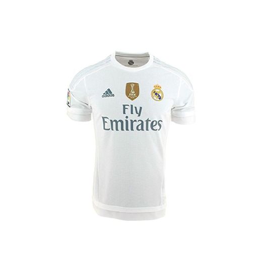 adidas Real H JSY YWC - Camiseta para niño, Color Blanco