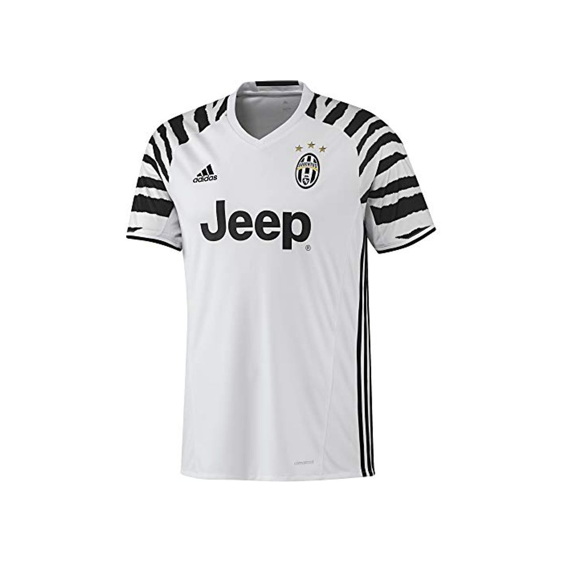 Fashion adidas Juventus 3 JSY Camiseta, Hombre, Blanco/Negro