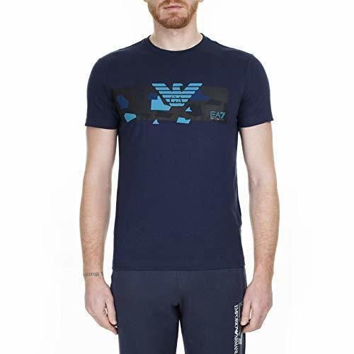 Emporio Armani Maglia T-shirt Uomo Blu 3GPT09-PJT7Z-1554