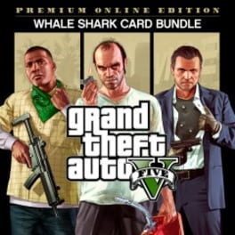 Videogames GTAV, Starter Pack and Whale Shark Card Bundle