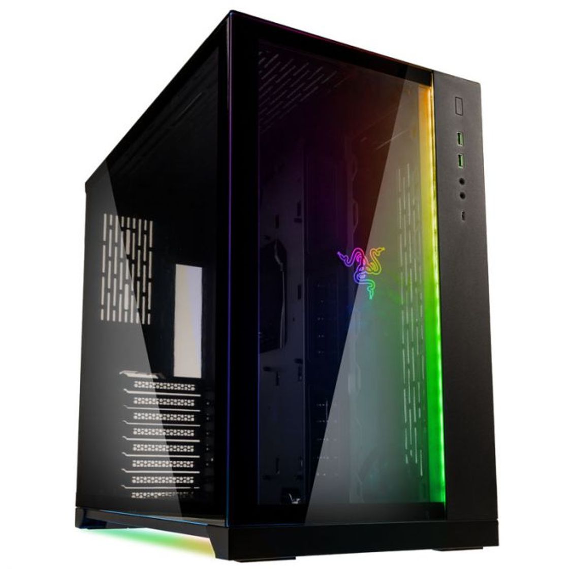 Social Caixa E-ATX Lian Li PC-O11D Razer Edition Preto Vidro Temper