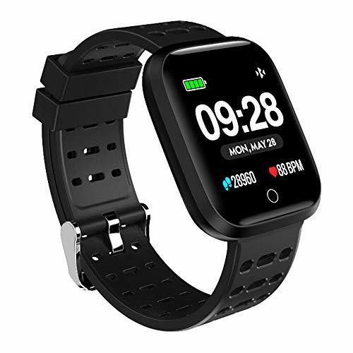 Electrónica Azorex SmartWatch Multifunción Reloj Inteligente Cuadrado Impermeable IP67