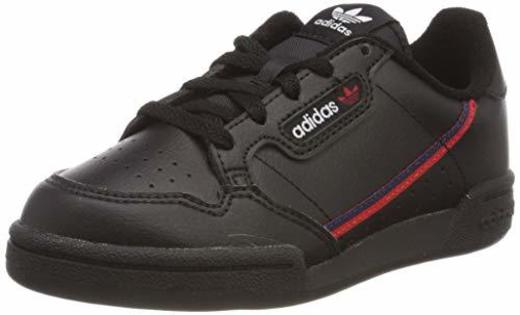 adidas Continental 80 C, Zapatillas de Deporte Unisex niño, Negro