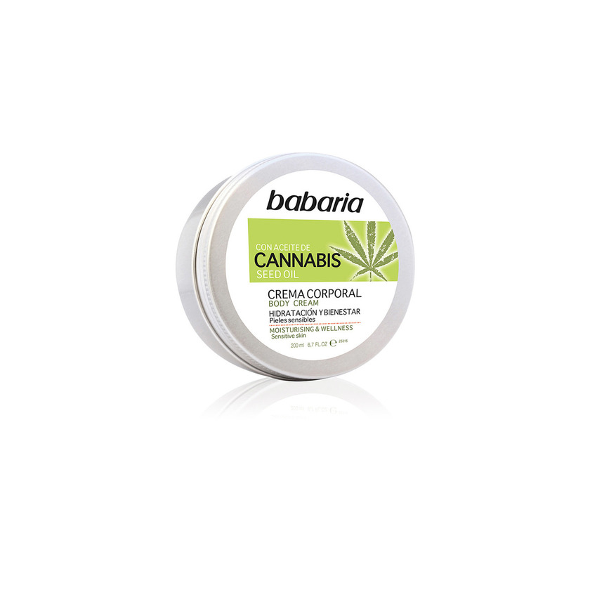 Social Babaria cannabis creme corporal