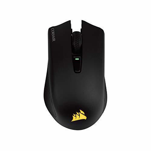 Social Corsair Harpoon RGB Wireless, Ratón para Juegos Recargable (Tecnología Slipstream, Retroiluminación Led