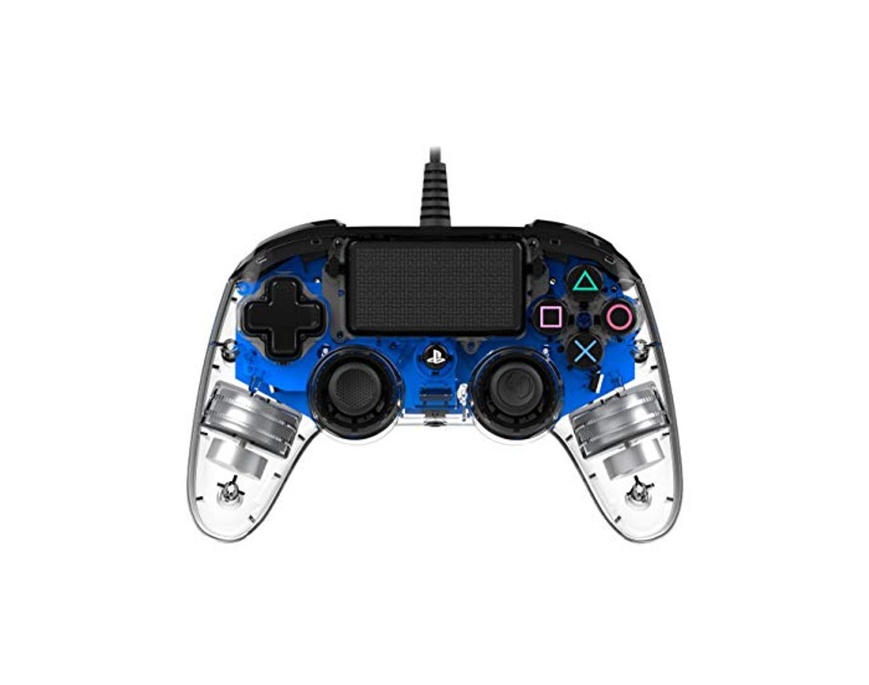 Electrónica Nacon PS4OFCPADCLBLUE - Mando Compacto para PS4