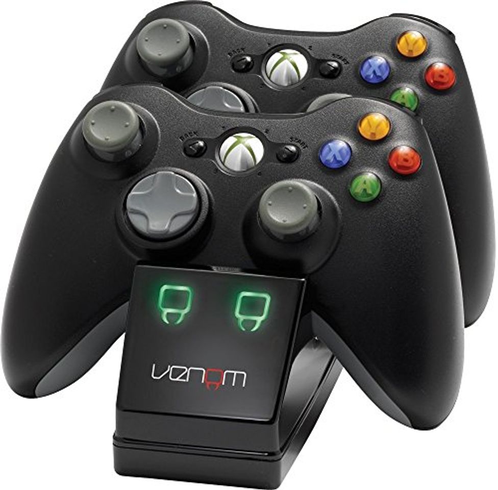 Electronics Venom Twin Charging Cradle: Black