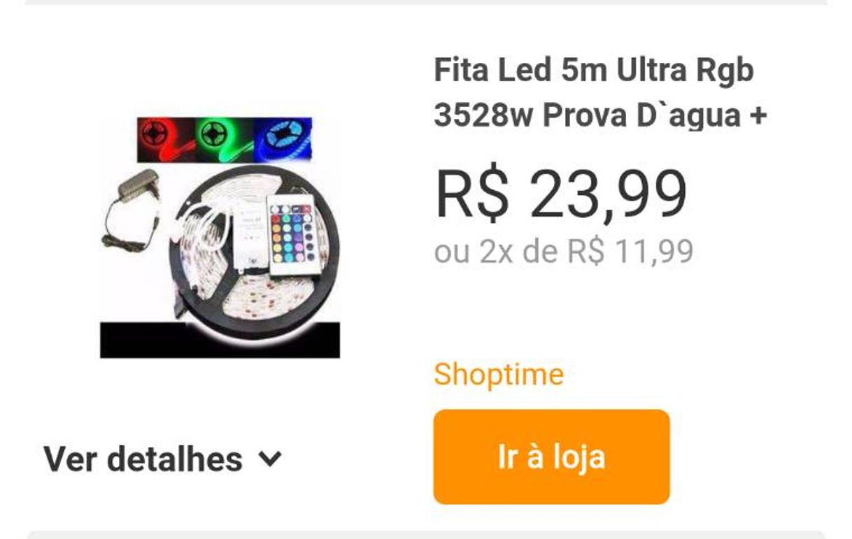 Moda Fita de LED!!!