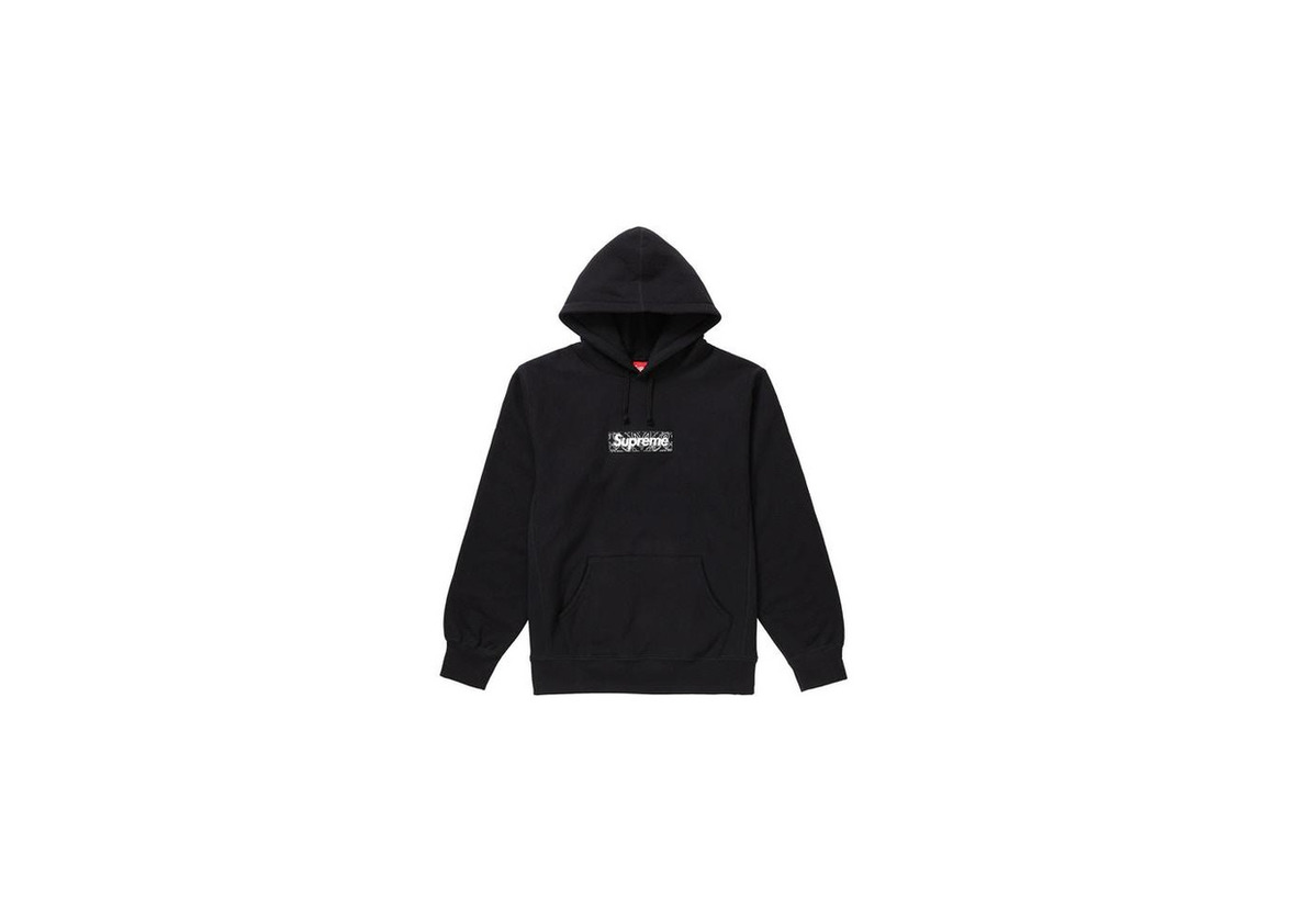 Productos Supreme Bandana Box Logo Hooded Sweatshirt Black