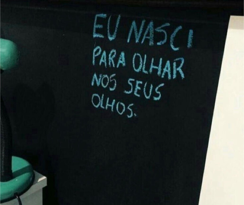 Moda Eu nasci para olhar nos seus olhos