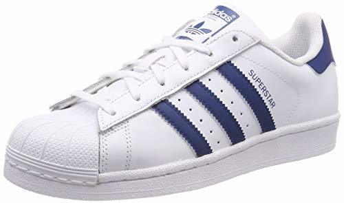 Social adidas Superstar J Zapatillas de Gimnasia Unisex Niños, Blanco