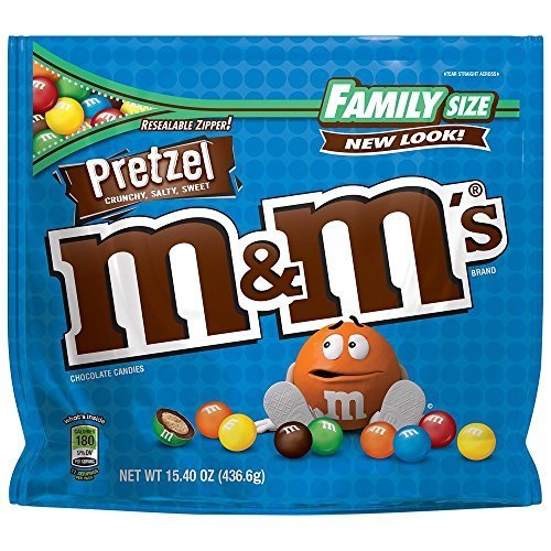 Social Pretzel M&M's Large Family Size Bag 436.6g