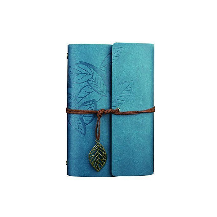 Social NectaRoy Retro Vintage Ubierta de Cuero de la PU Cuaderno Agenda Bloc
