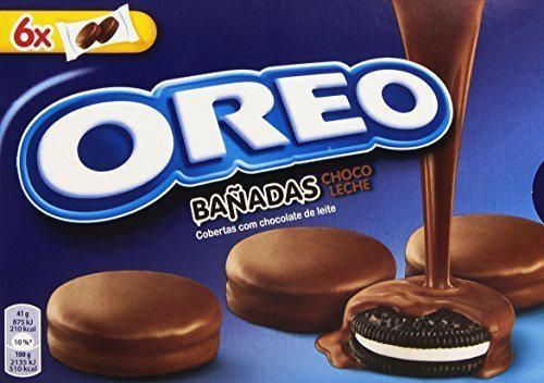 Oreo Bañadas Galletas Cubierto de Chocolate con Leche